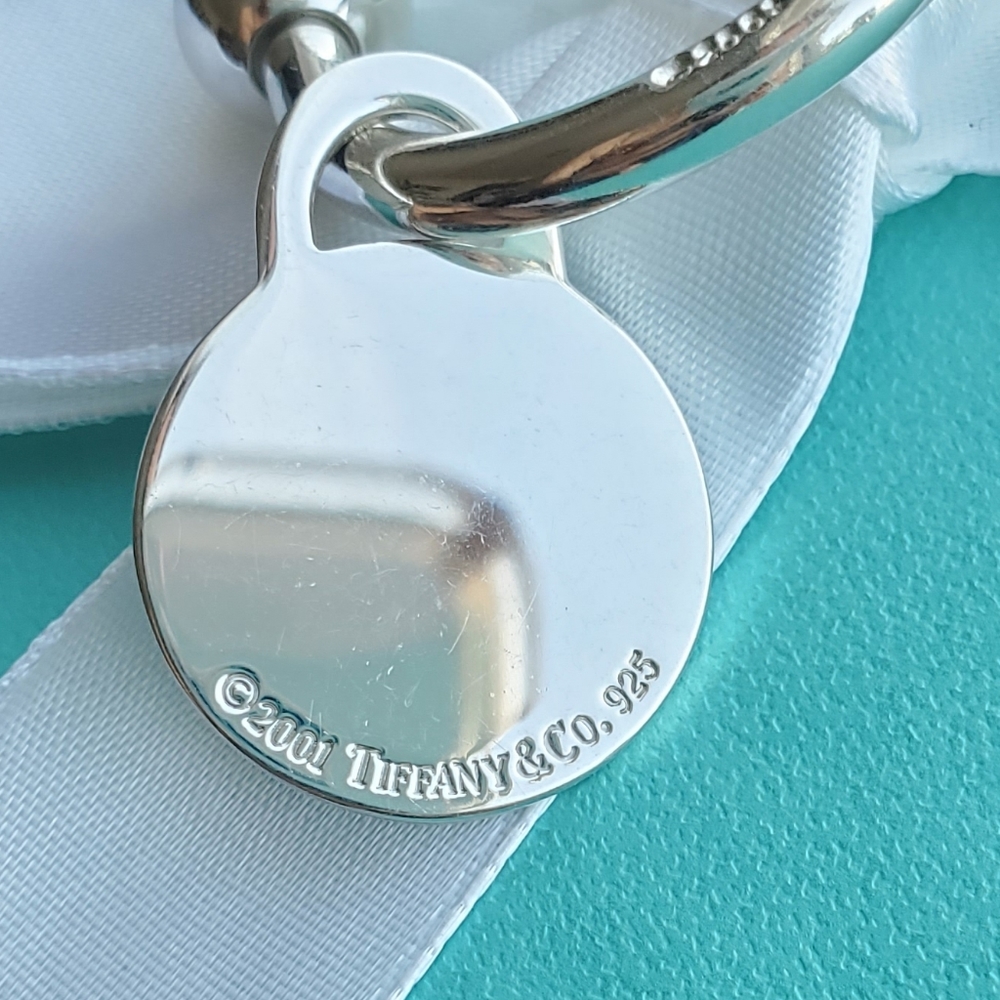 Plain Round Tag Keyring - image 4